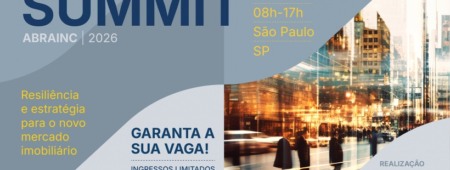 Imagem: Divulgação/ABRAINC Imagem: Divulgação/ABRAINC