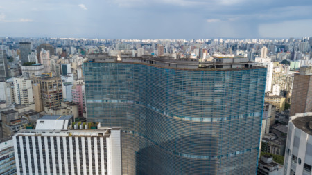 Centro de São Paulo e o Edifício Copan Centro de São Paulo e o Edifício Copan