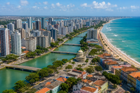 Para escolher os melhores bairros em Recife é preciso considerar divresos fatores, como segurança e oportunidade de transporte. (Imagem gerada por IA) Para escolher os melhores bairros em Recife é preciso considerar divresos fatores, como segurança e oportunidade de transporte. (Imagem gerada por IA)