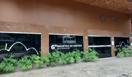 Fachada de cartório de registro de imóveis em Belo Horizonte. Fachada de cartório de registro de imóveis em Belo Horizonte.