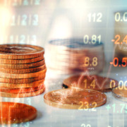Gráficos e moedas para página de indicadores econômicos com impacto no mercado imobiliário Gráficos e moedas para página de indicadores econômicos com impacto no mercado imobiliário