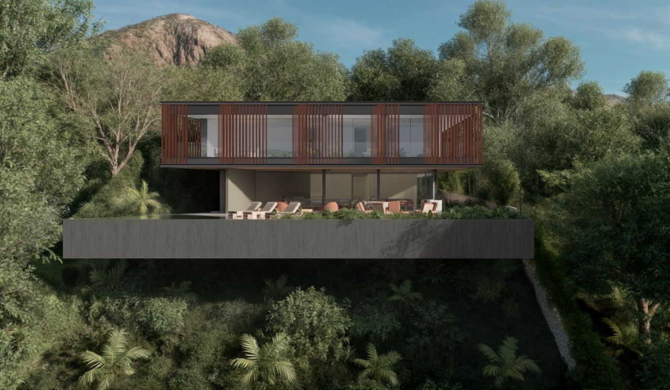 Modelo de casa de luxo do escritório Bernardes Arquitetura que pode ser construído em local que abrigava mansão de R$ 220 milhões